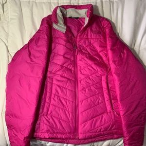 Pink North Face Jacket